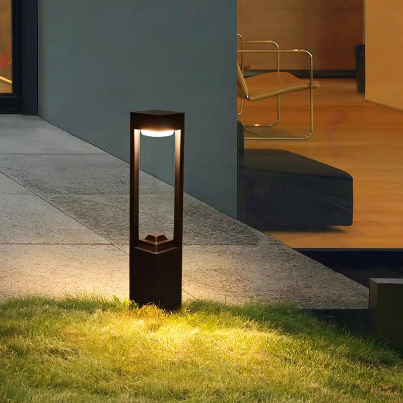 Lighting Decoration Outdoor - Luminous floor lamp courtyard solar LED