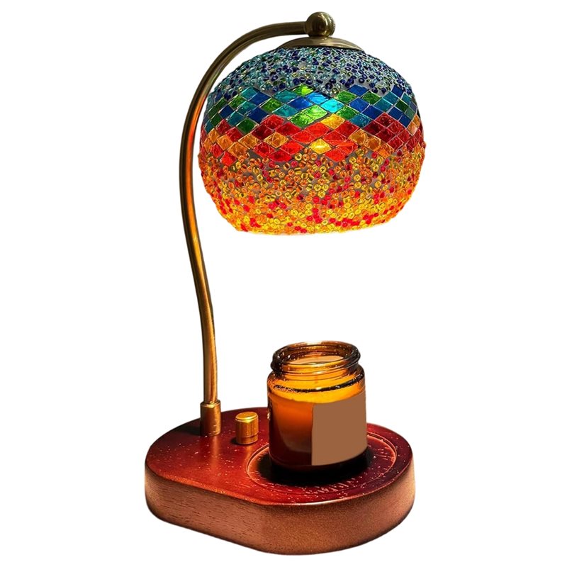 Wax Melter Electric - A93Z Stained Glass Electric Candle Warmer