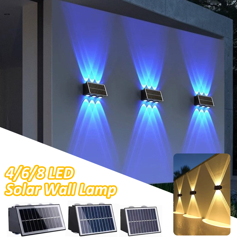 Garage Lighting Decor - Solar Lights for Outside Solar Fence