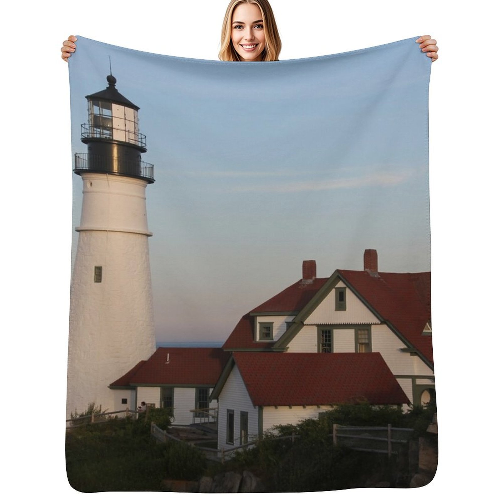Lighting Home Decor Ideas - Portland Head Light Throw Blanket Luxury