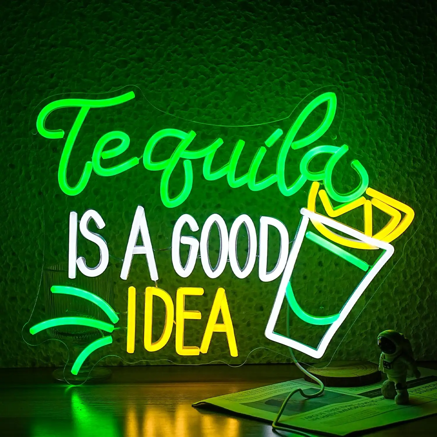 Lighting Home Decor Ideas - Tequila Is A Good Idea Neon