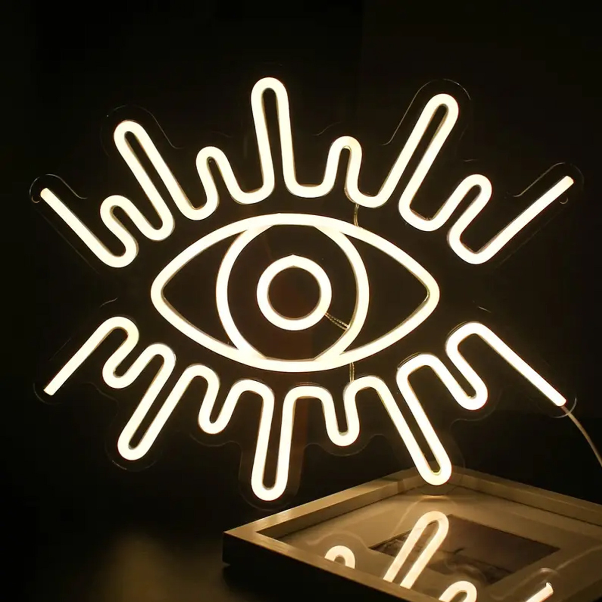 Lighting Home Decor Ideas - LED Neon Eye Sign, for Home,