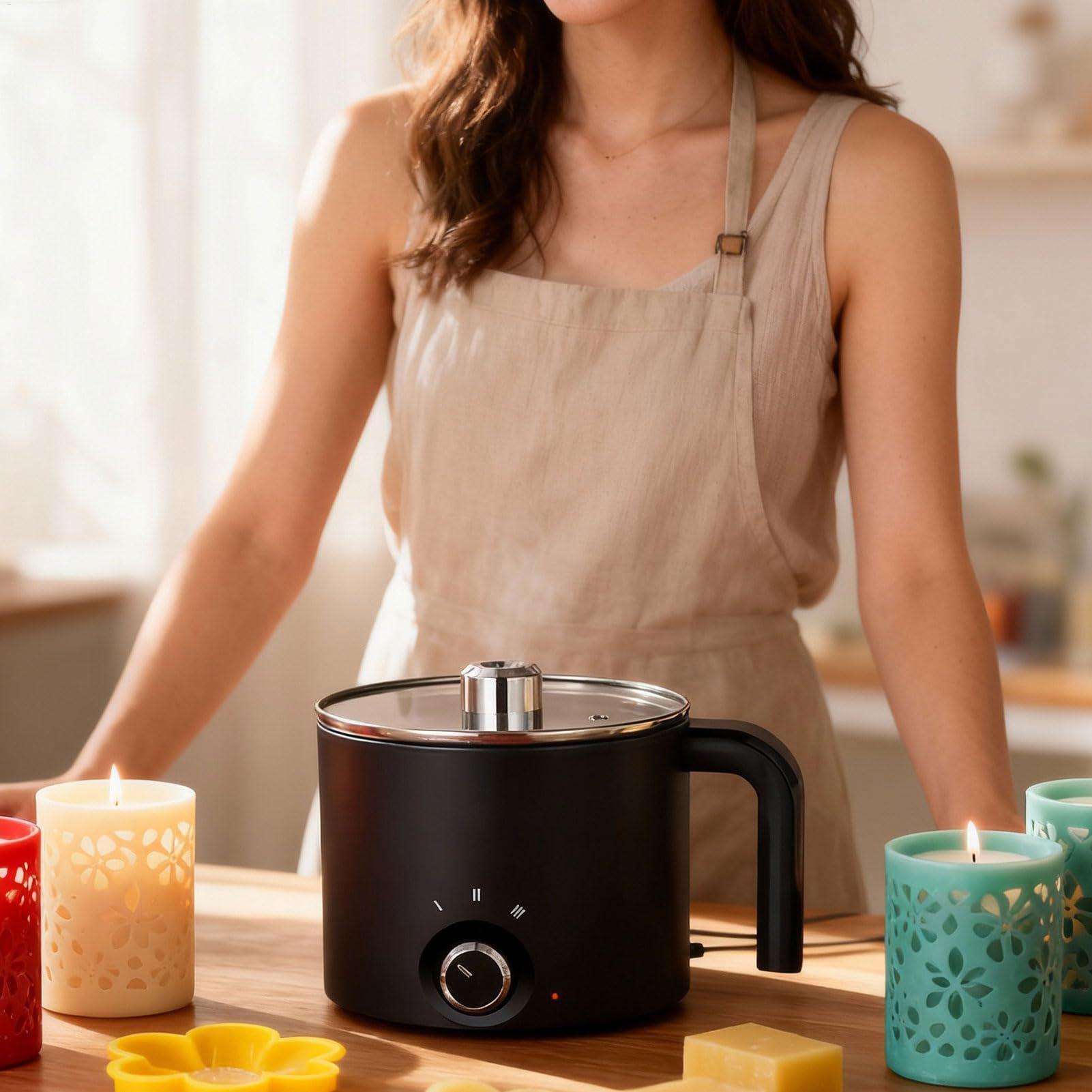 Wax Melter Electric - 1.5L Wax Melting Pot Candle Wax