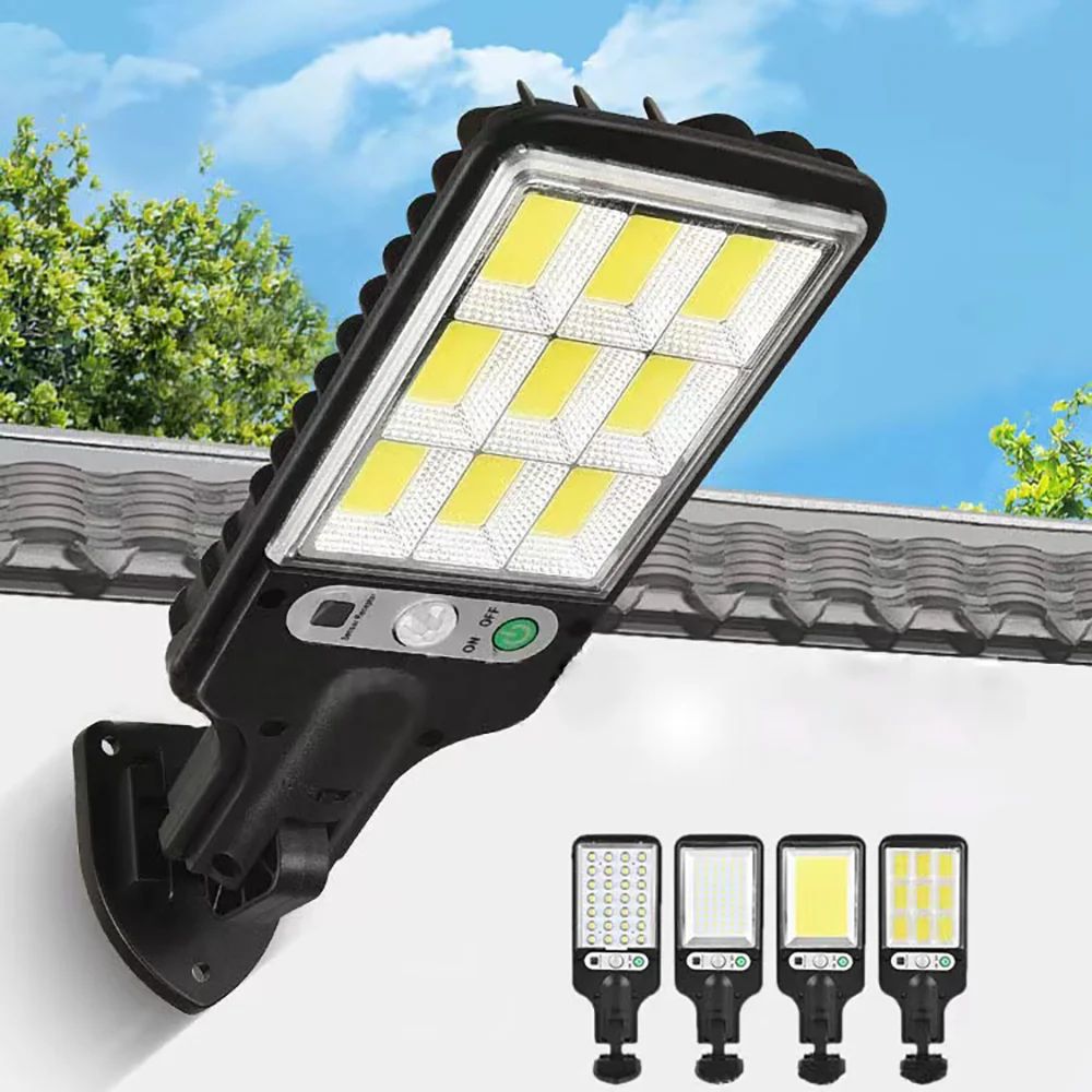 Garage Lighting Decor - PIR Motion Sensor Street Lights Solar