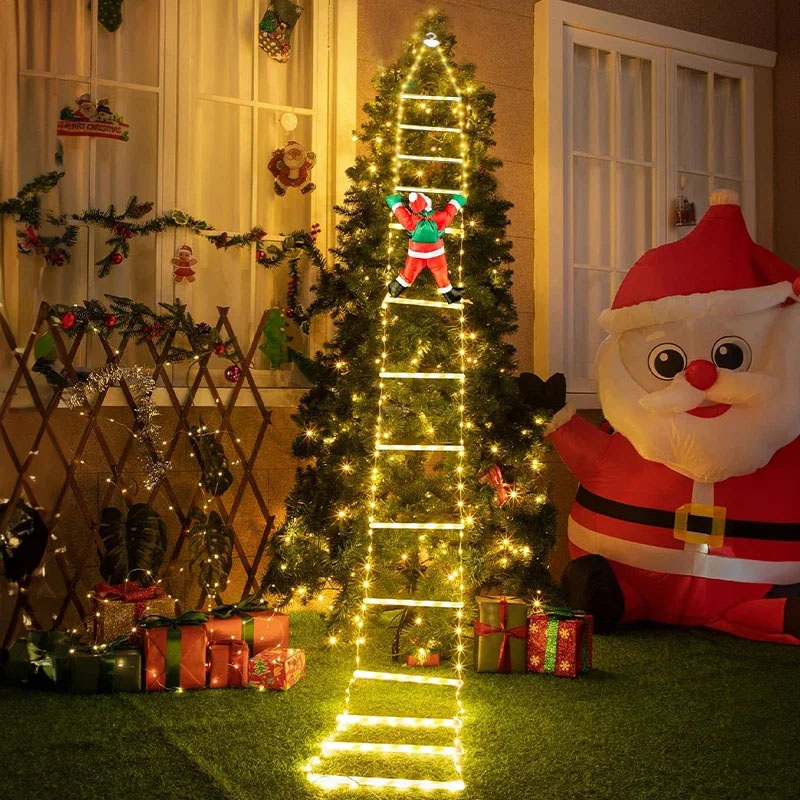 Lighting Decoration Outdoor - LED Christmas Lights Christmas Decorative Ladder
