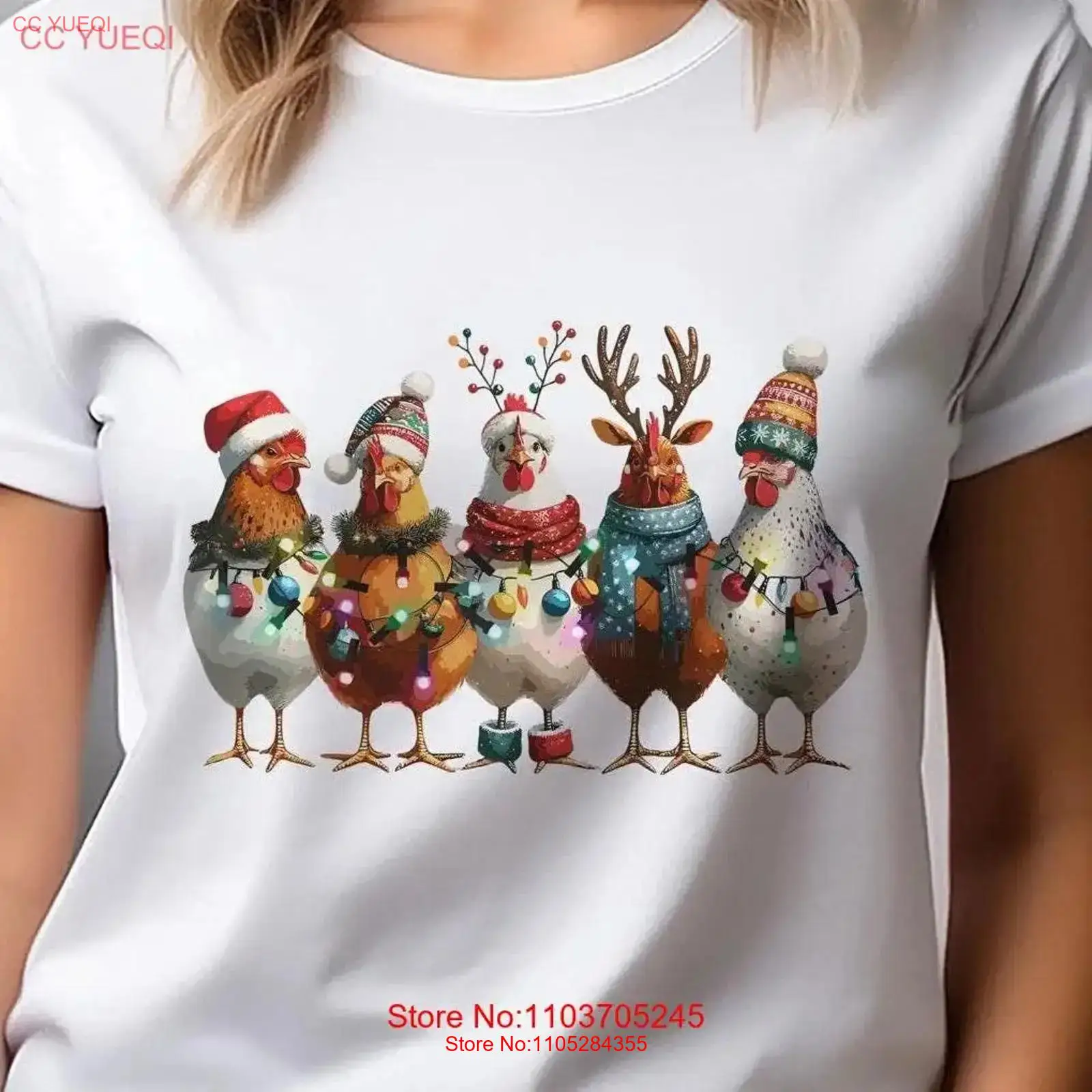 Homestead Lighting & Decor Oconomowoc - Christmas Light Chickens Homestead Bella Canvas