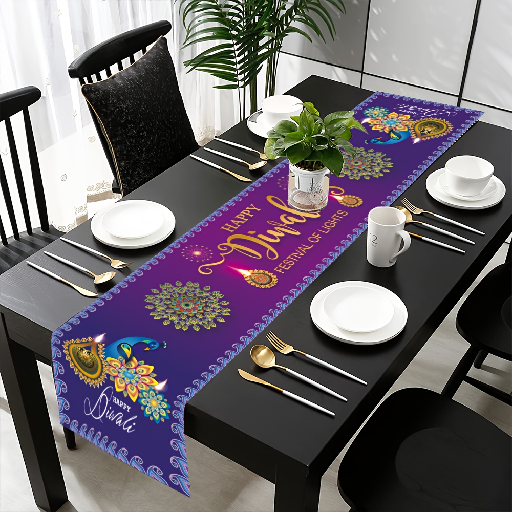 Lighting Decoration Outdoor - Happy Diwali Festival of Lights Linen