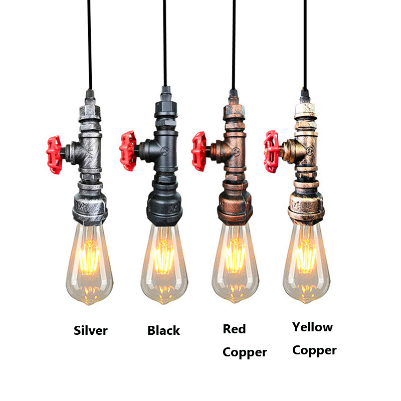 Lighting Home Decor Items - Retro Loft Industry Wind Water Pipe
