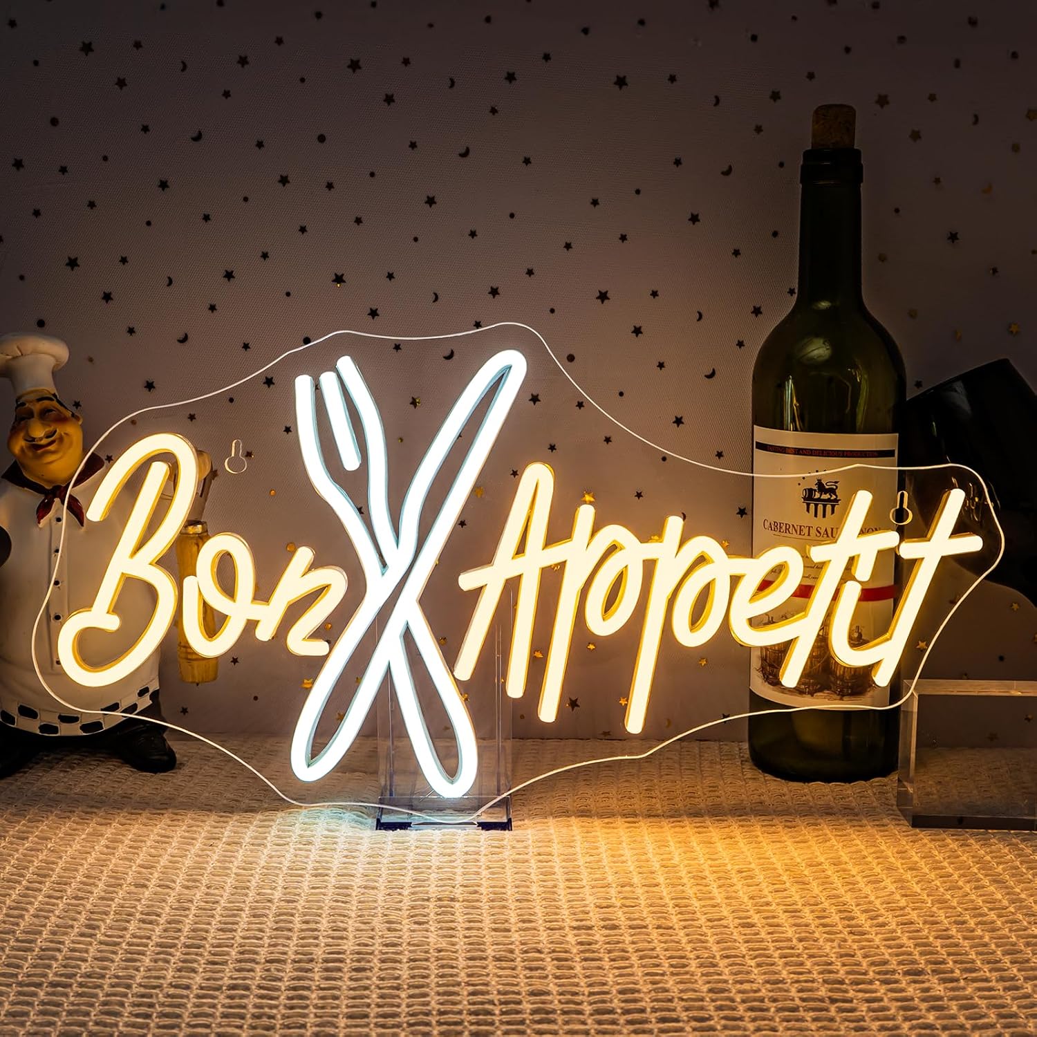 Lighting Home Decor Ideas - Bon Appétit Neon Sign Good Appetite