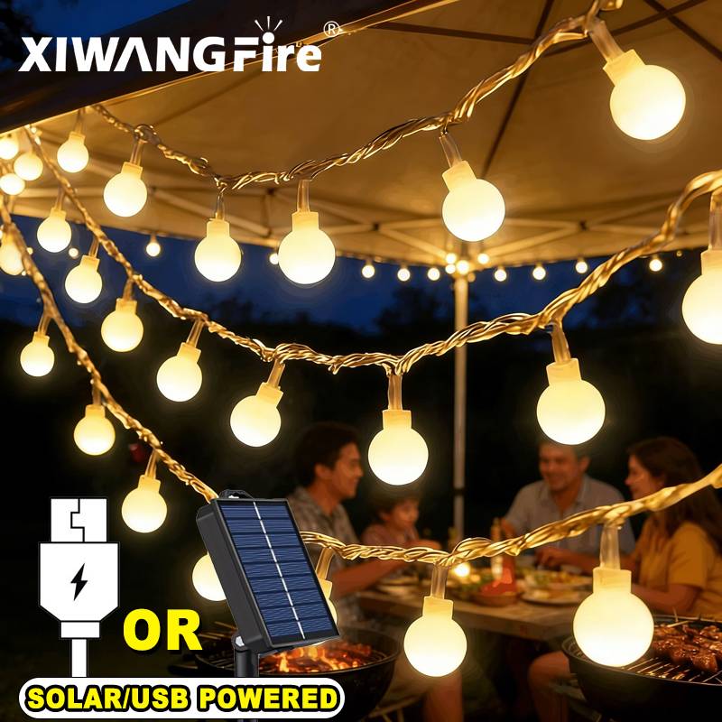 3-10M Solar/USB/Battery String - Lighting Decoration Outdoor 评论和价格
