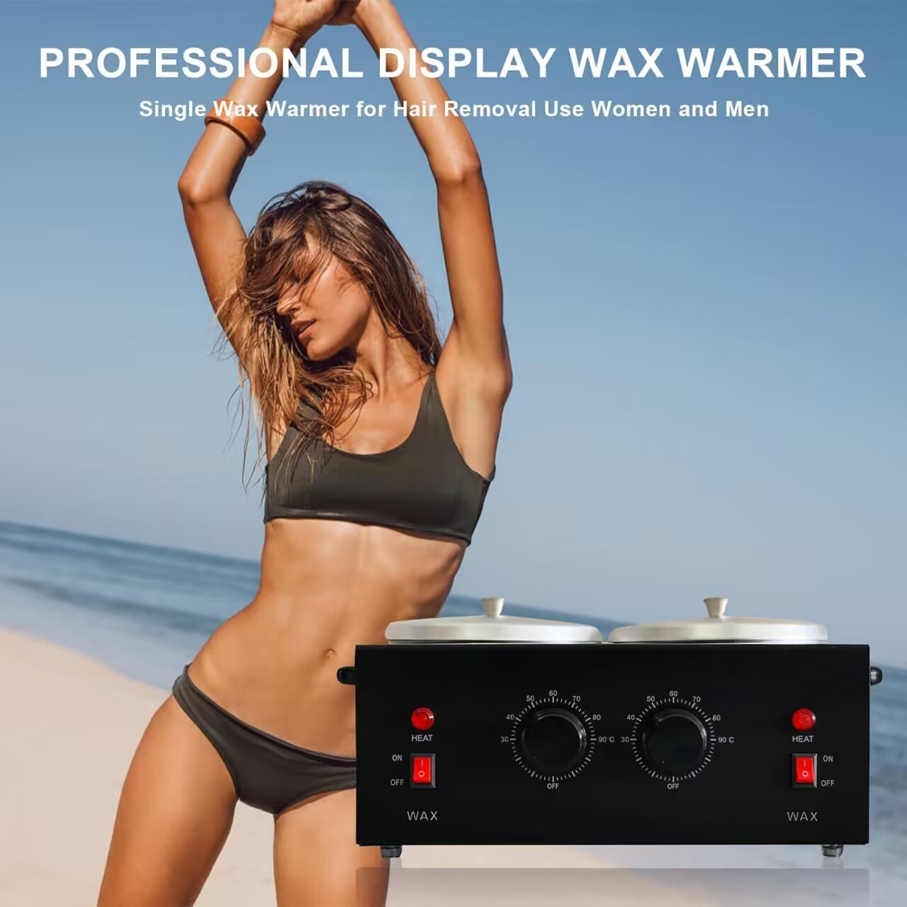 Dual Wax Pots Professional Ele - Wax Melter Electric 评论和价格