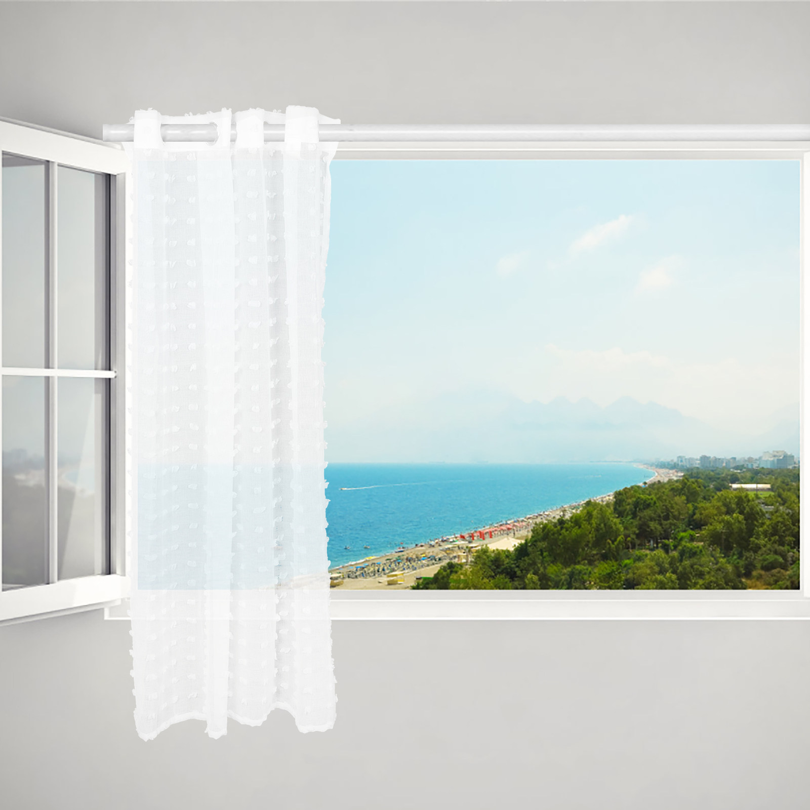 White Dot Sheer Curtain Light  - Kitchen Decor Lighting 评论和价格