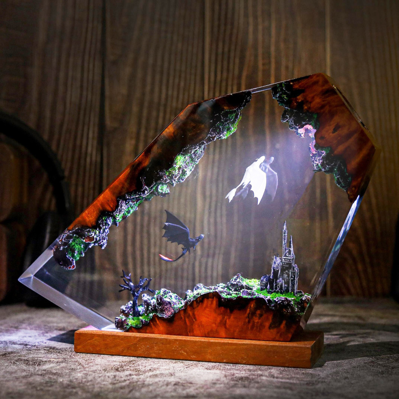 Creative Resin Night Light Bed - Decor Lighting Sales 评论和价格
