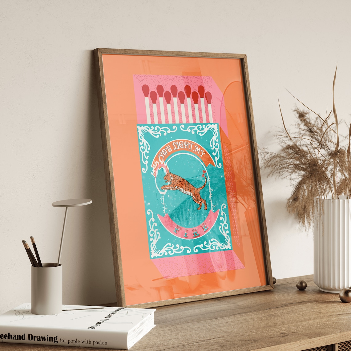 You Light My Fire Orange Match - Kitchen Decor Lighting 评论和价格