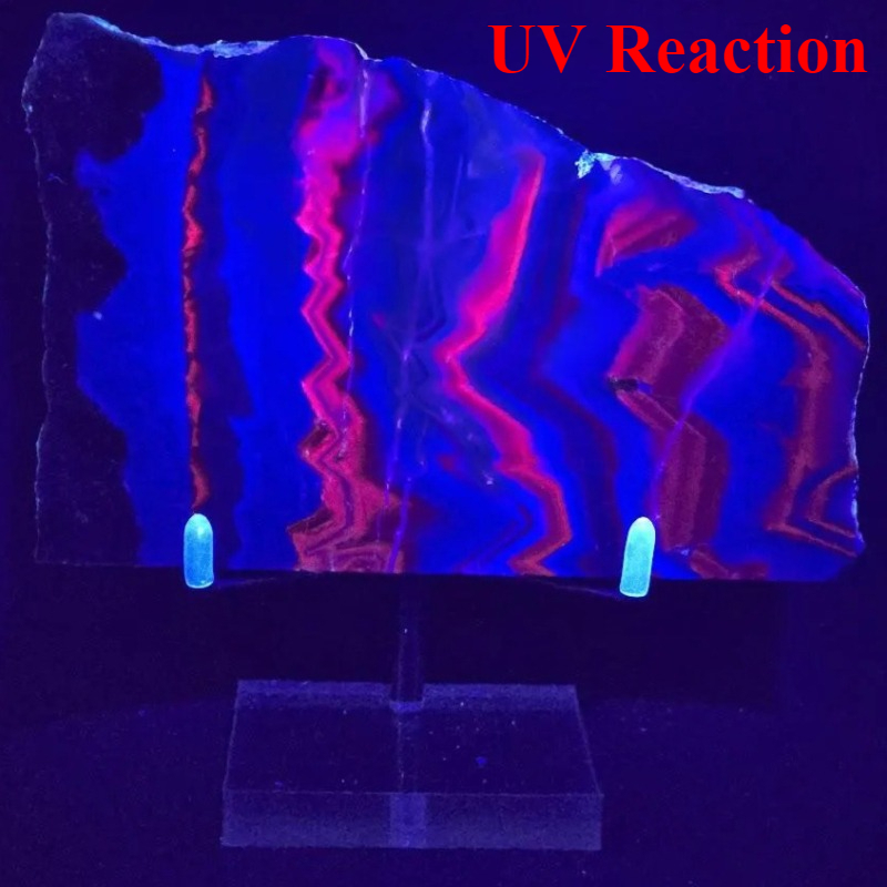 Natural Rose Fluorite Slab, wi - Unique Lighting Decor 评论和价格