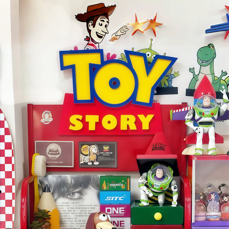 TOY STORY 3DLogo Signboard Car - Lighting Home Decor Items 评论和价格