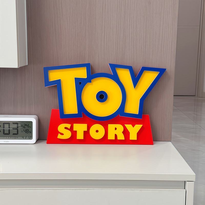 TOY STORY 3DLogo Signboard Car - Lighting Home Decor Items 评论和价格