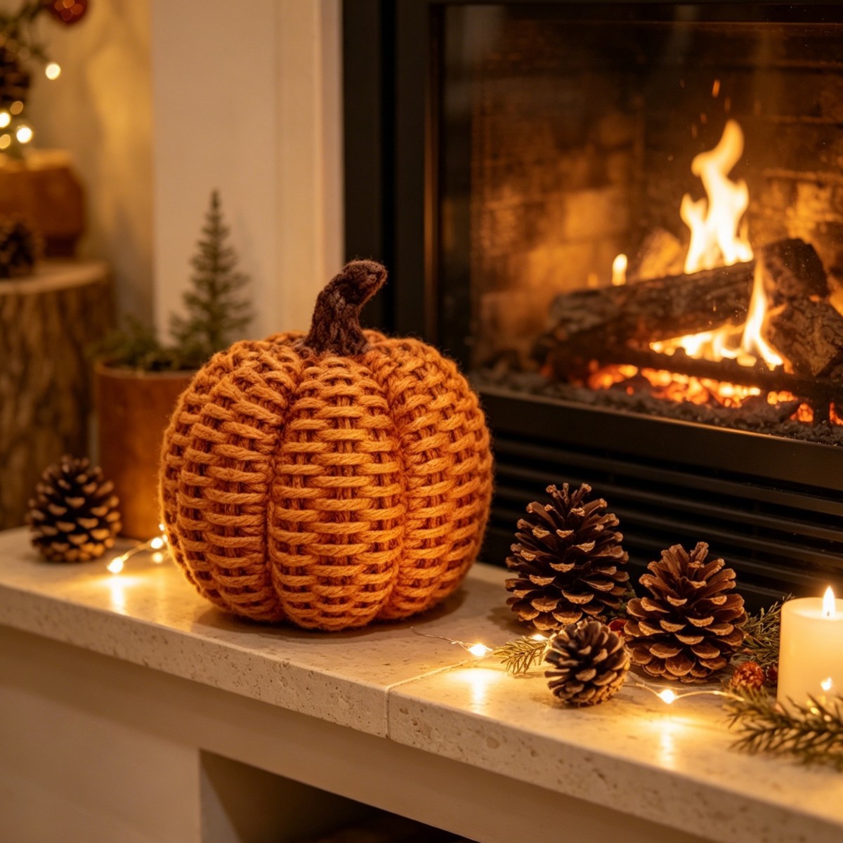 Imitation rattan pumpkin ornam - Lighting Home Decor Items 评论和价格