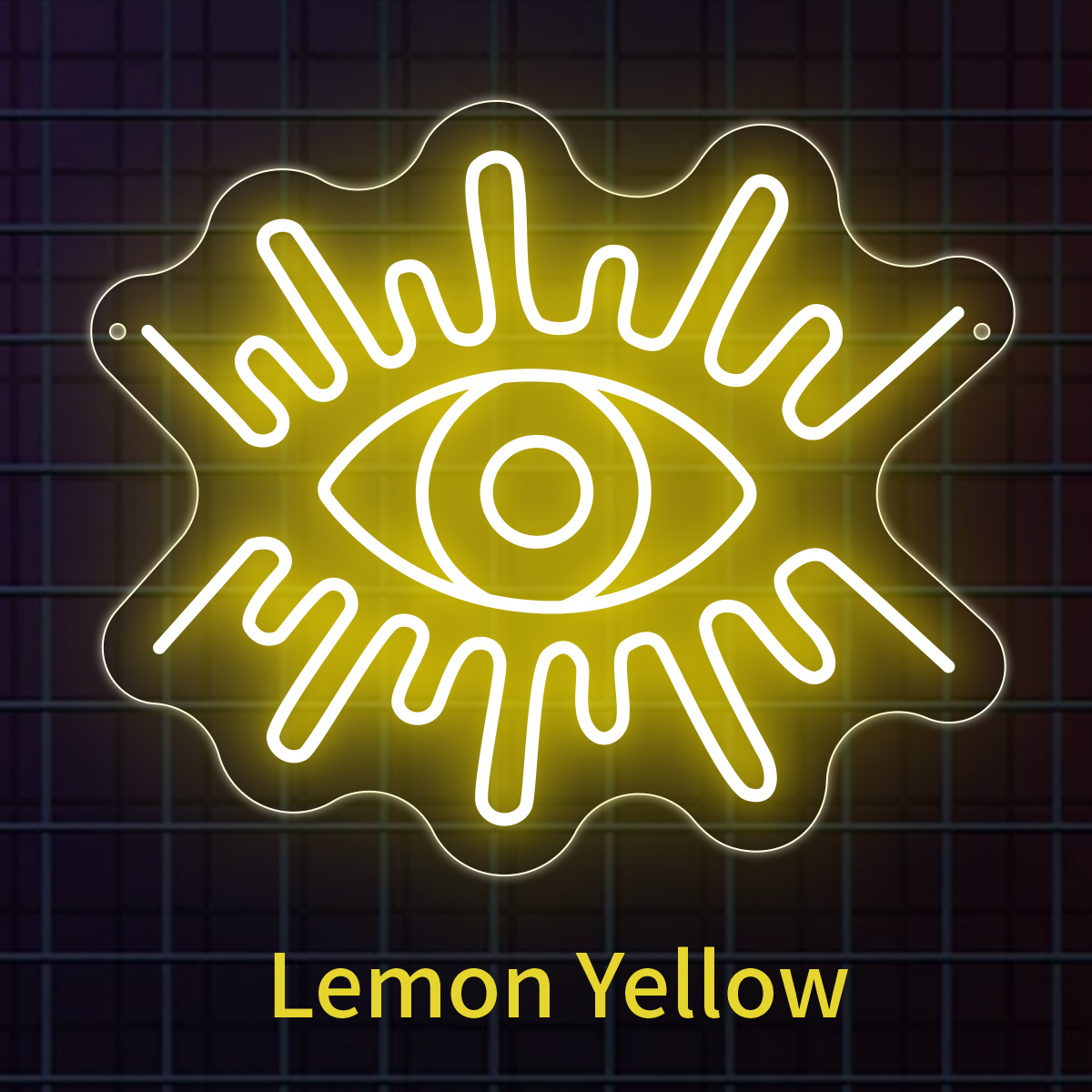 LED Neon Eye Sign, for Home, B - Lighting Home Decor Ideas 评论和价格