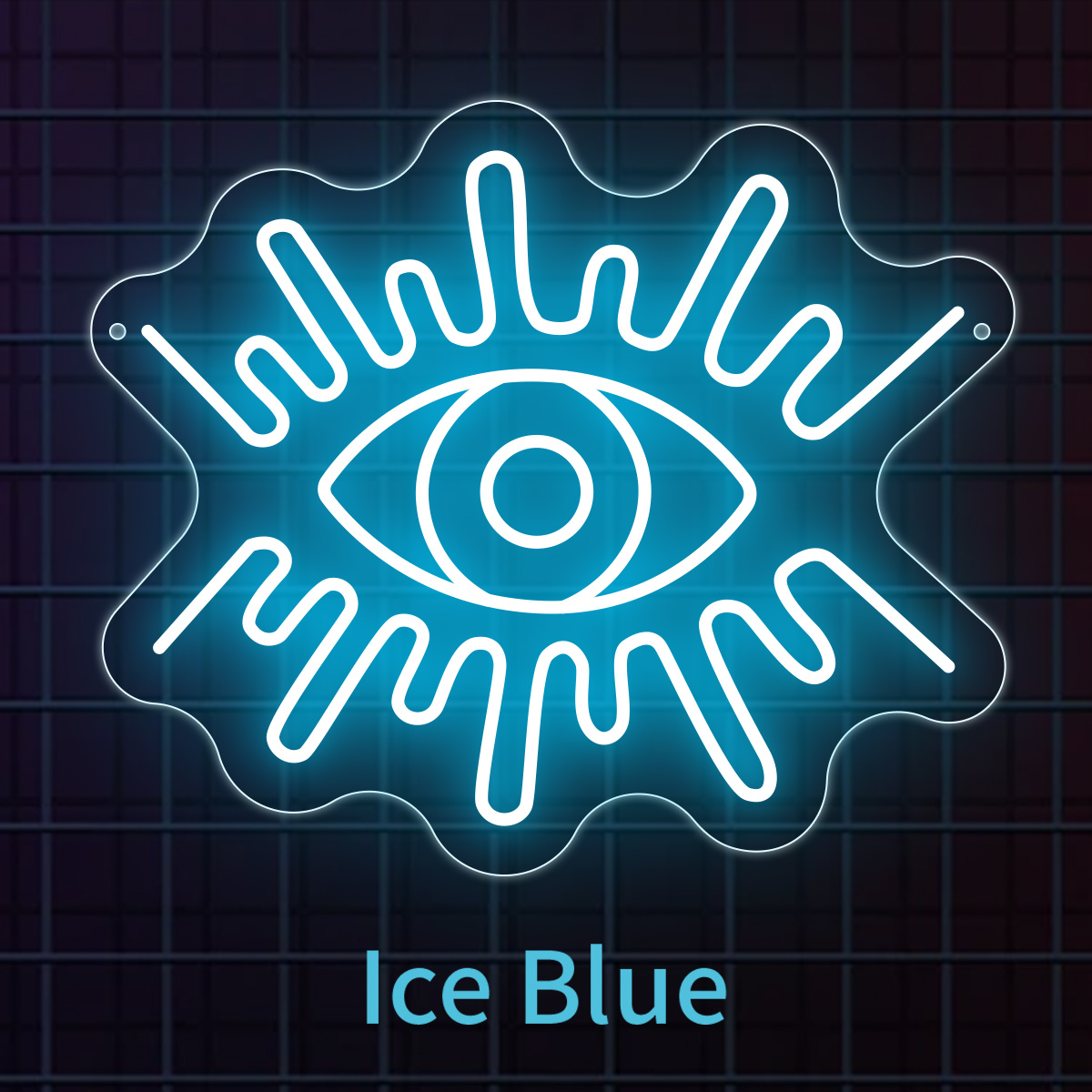 LED Neon Eye Sign, for Home, B - Lighting Home Decor Ideas 评论和价格