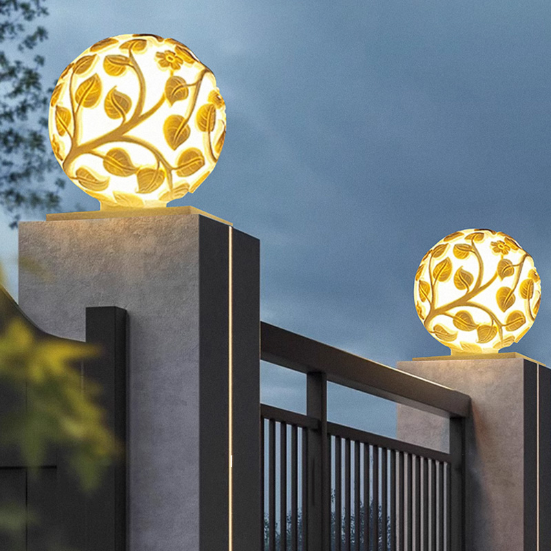 Outdoor column lights solar LE - Lighting Decoration Outdoor 评论和价格