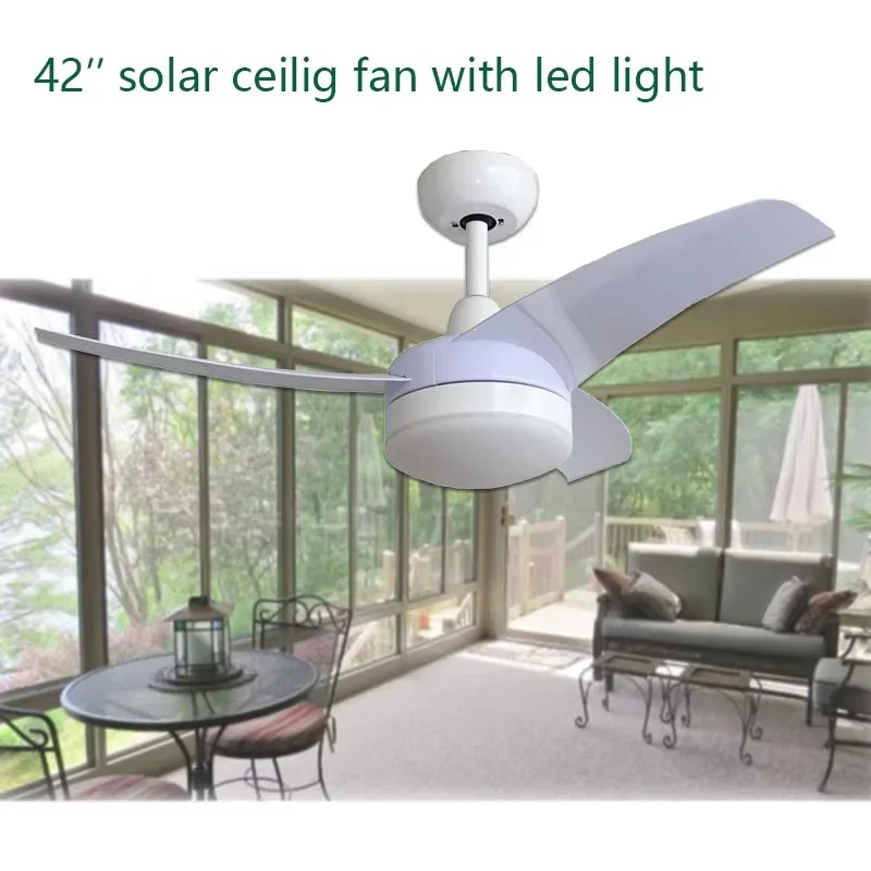 42'' Solar Ceiling Fan with LE - Homestead Lighting & Decor Oconomowoc 评论和价格