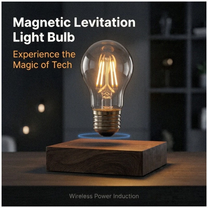 Magnetic Levitating Floating W - Unique Lighting Decor 评论和价格