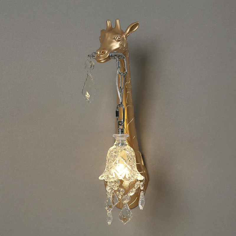 Resin Giraffe Led Wall Lamp fo - Decor Lighting Sales 评论和价格