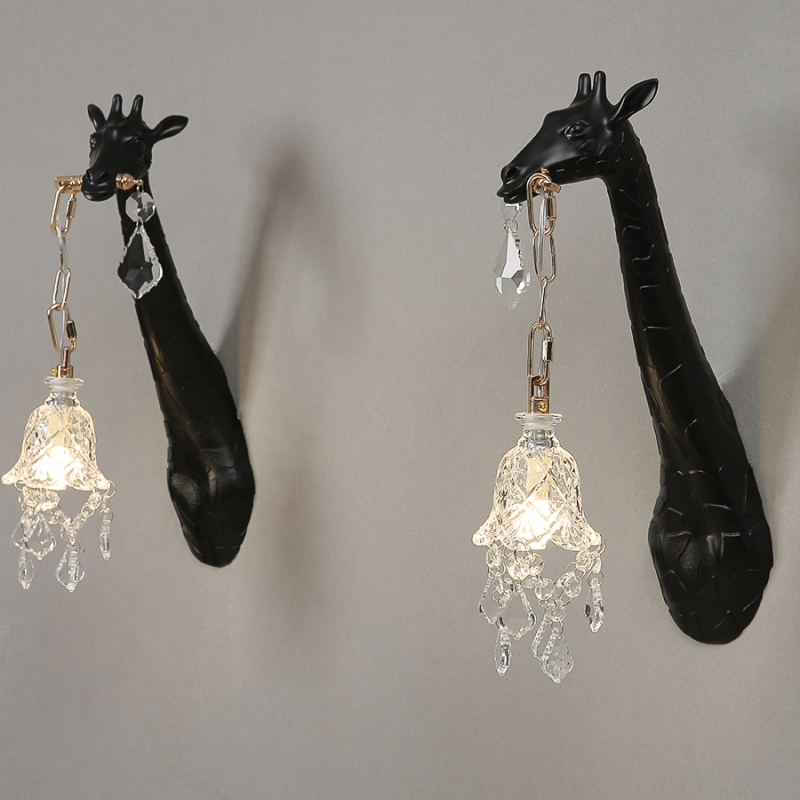 Resin Giraffe Led Wall Lamp fo - Decor Lighting Sales 评论和价格