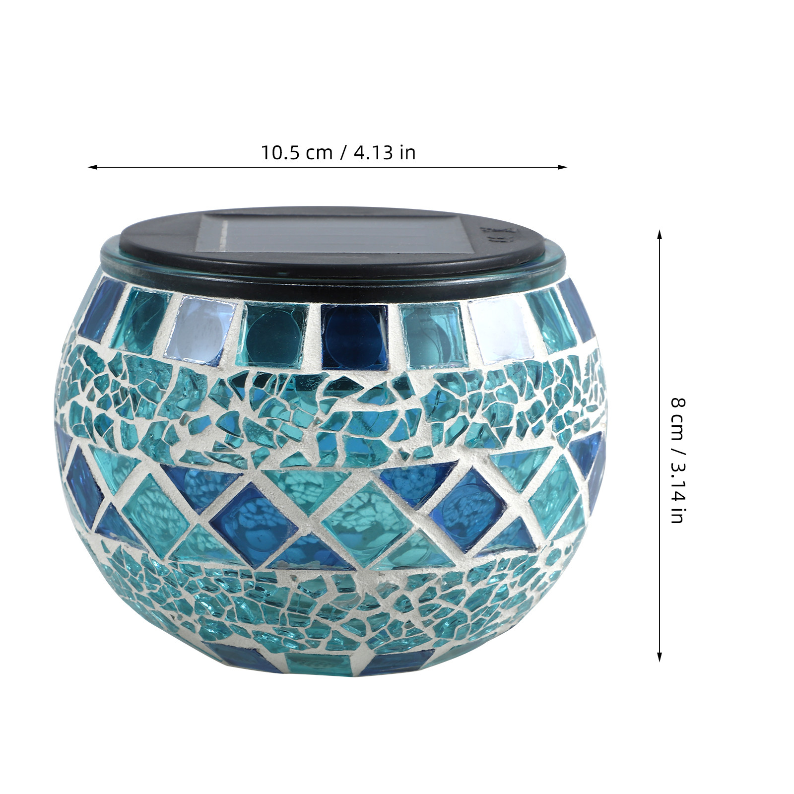 Mosaic Light Solar Glass Decor - Decor Lighting Solution 评论和价格