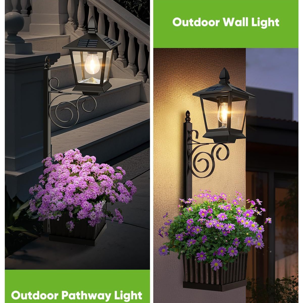 2 in 1 Solar Planter Lamp Wate - Lighting Decoration Outdoor 评论和价格