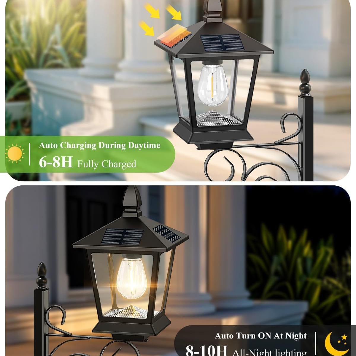 2 in 1 Solar Planter Lamp Wate - Lighting Decoration Outdoor 评论和价格