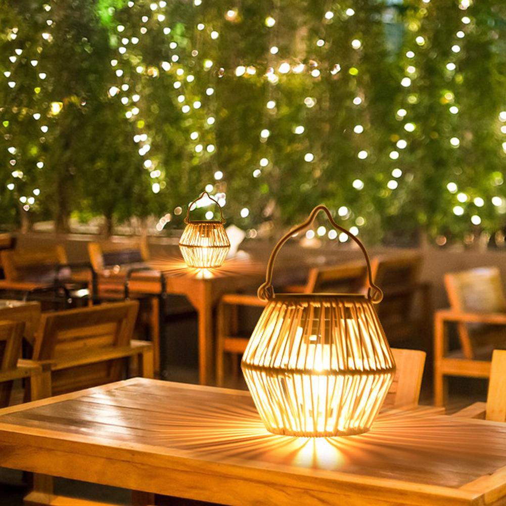 IP65 Waterproof Solar Rattan L - Lighting Decoration Outdoor 评论和价格