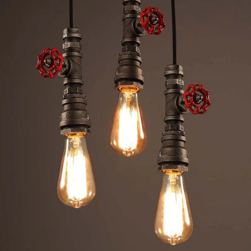 Retro Loft Industry Wind Water - Lighting Home Decor Items 评论和价格