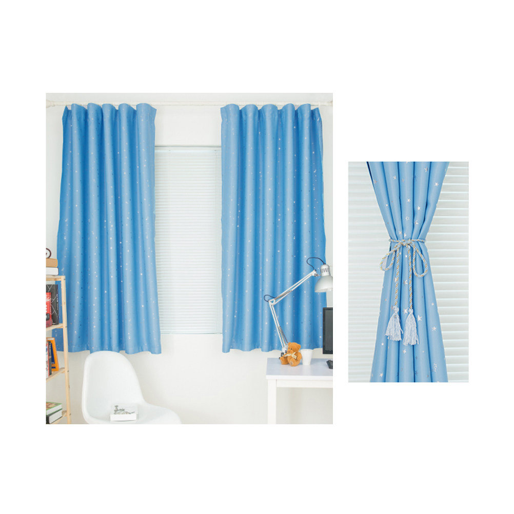 100x135cm Sky Blue Blackout Wi - Kitchen Decor Lighting 评论和价格