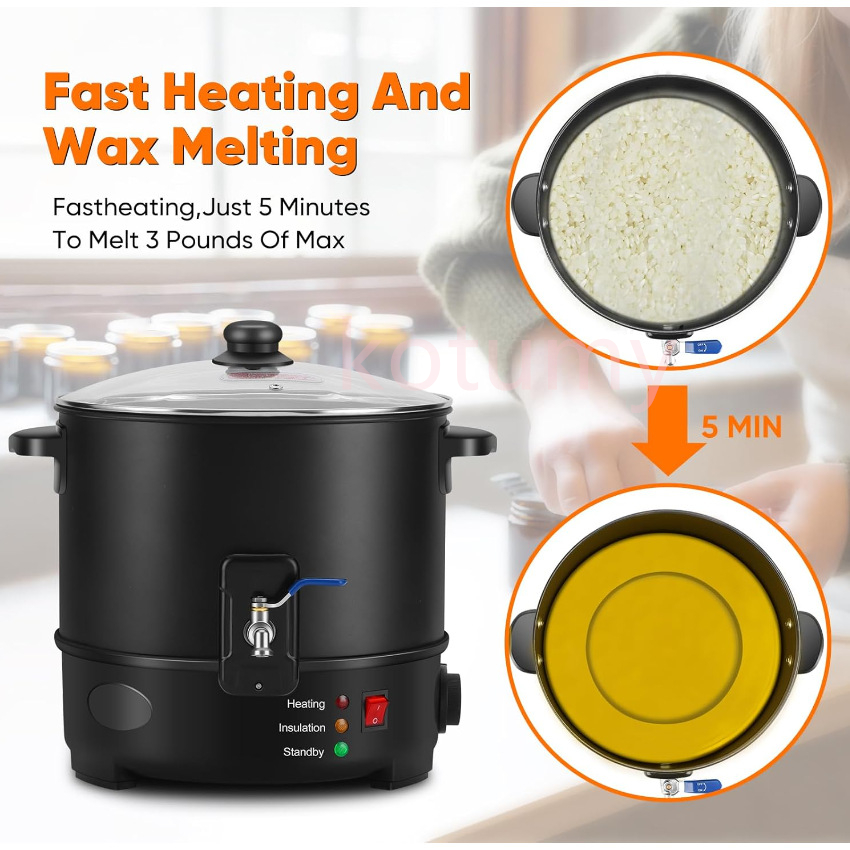6L Small  Wax Melter Paraffin  - Wax Melter Electric 评论和价格
