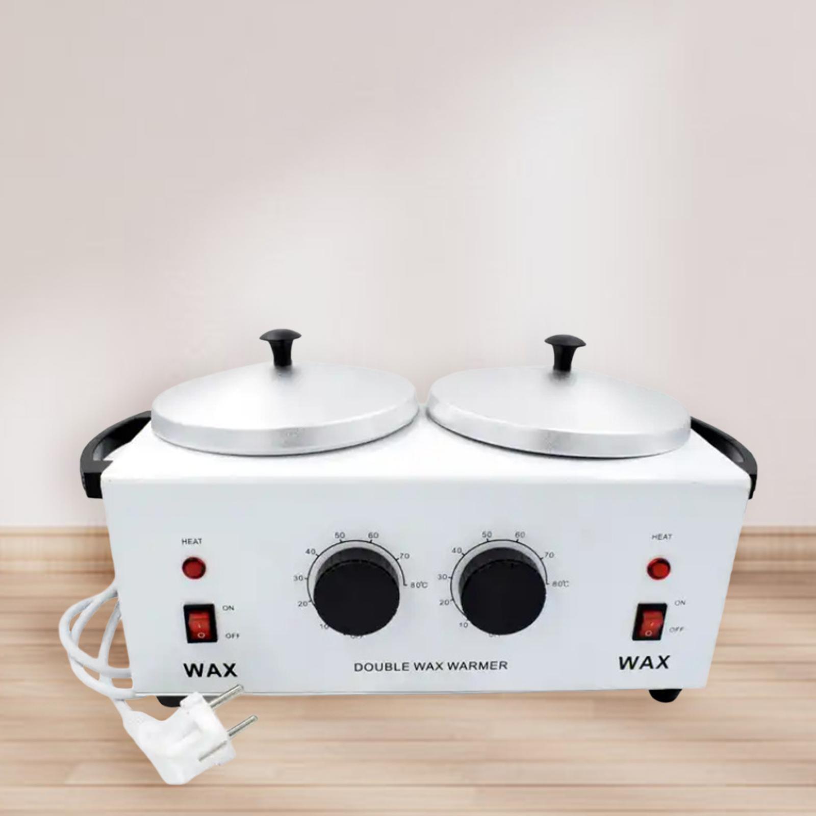 Double Pot Wax Warmer Portable - Wax Melter Electric 评论和价格