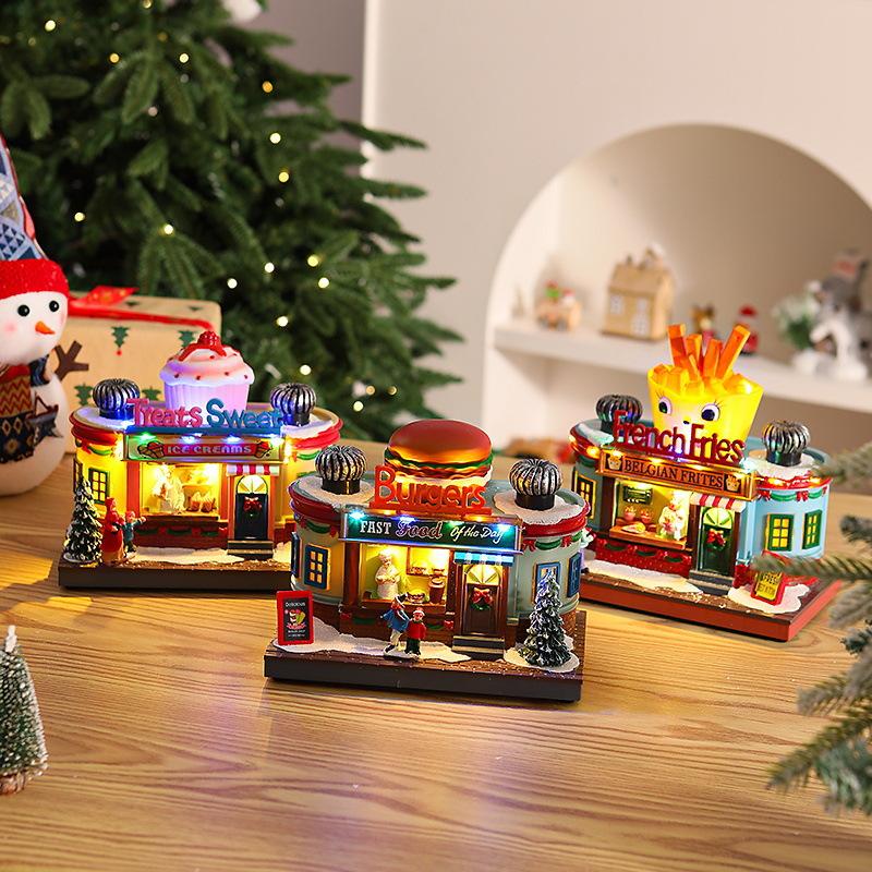 Christmas Light Up Music Box D - Lighting Home Decor Ideas 评论和价格