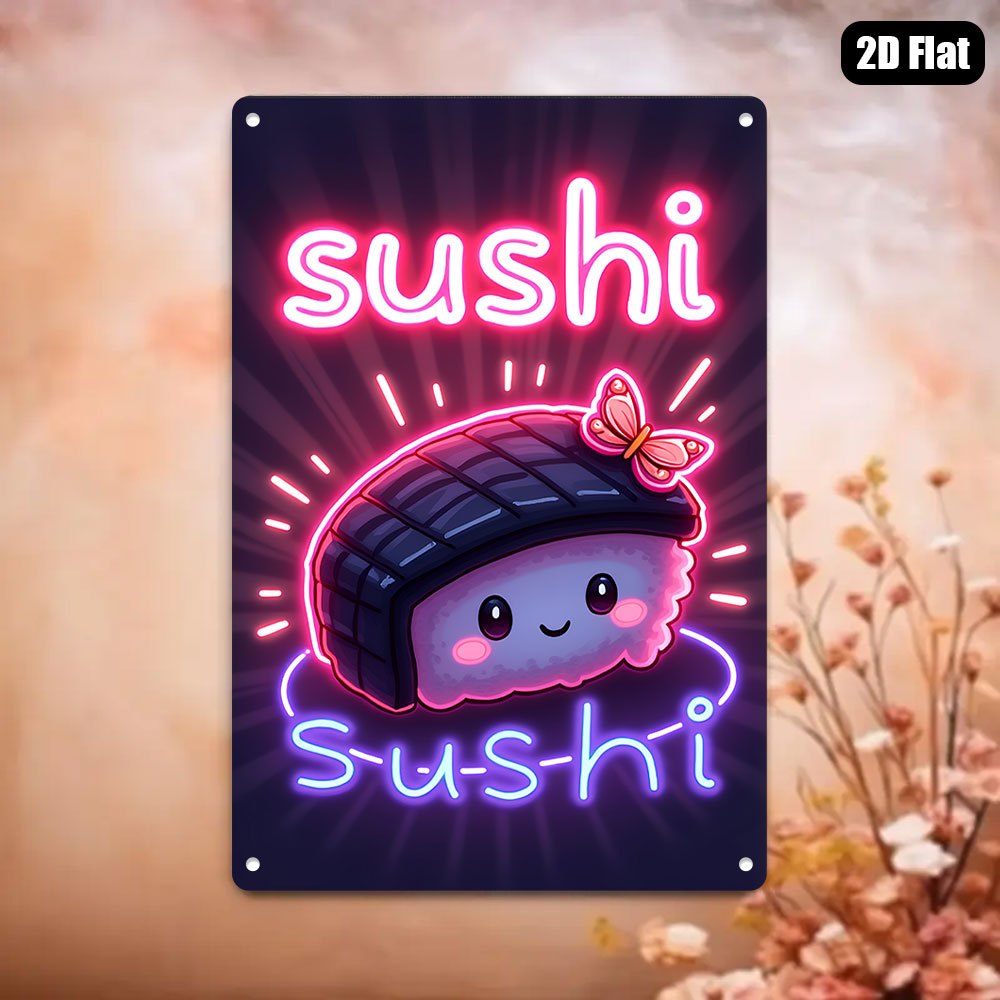 Vintage Metal Tin Sign, Neon‑S - Kitchen Decor Lighting 评论和价格