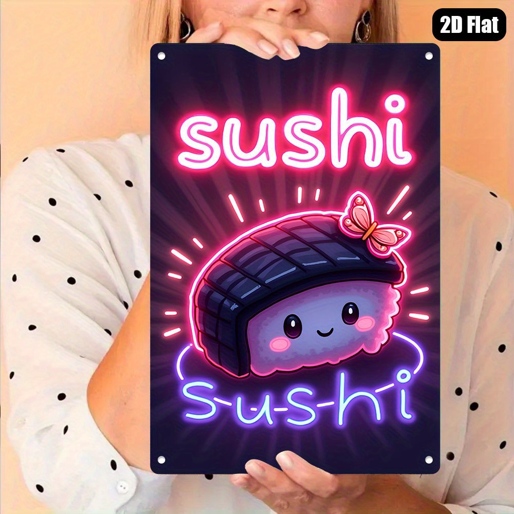 Vintage Metal Tin Sign, Neon‑S - Kitchen Decor Lighting 评论和价格