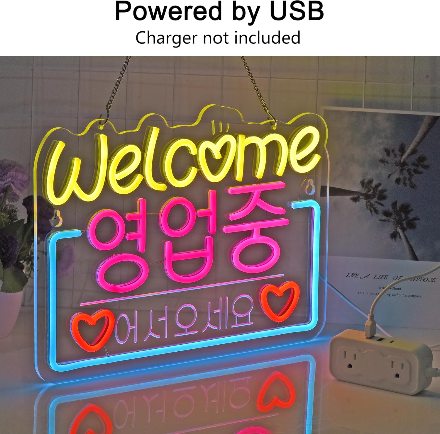 Korean Welcome on Sale Neon Si - Decor Lighting Sales 评论和价格